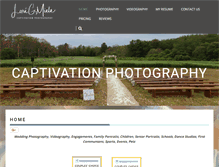 Tablet Screenshot of captivationphotography.com
